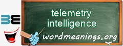 WordMeaning blackboard for telemetry intelligence
